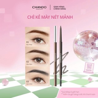   VHL X Chando Himalaya  COMBO 2 Chì Kẻ Mày Màu Ngẫu Nhiên Nét Mảnh CHANDO Himalaya 60mg x 2 