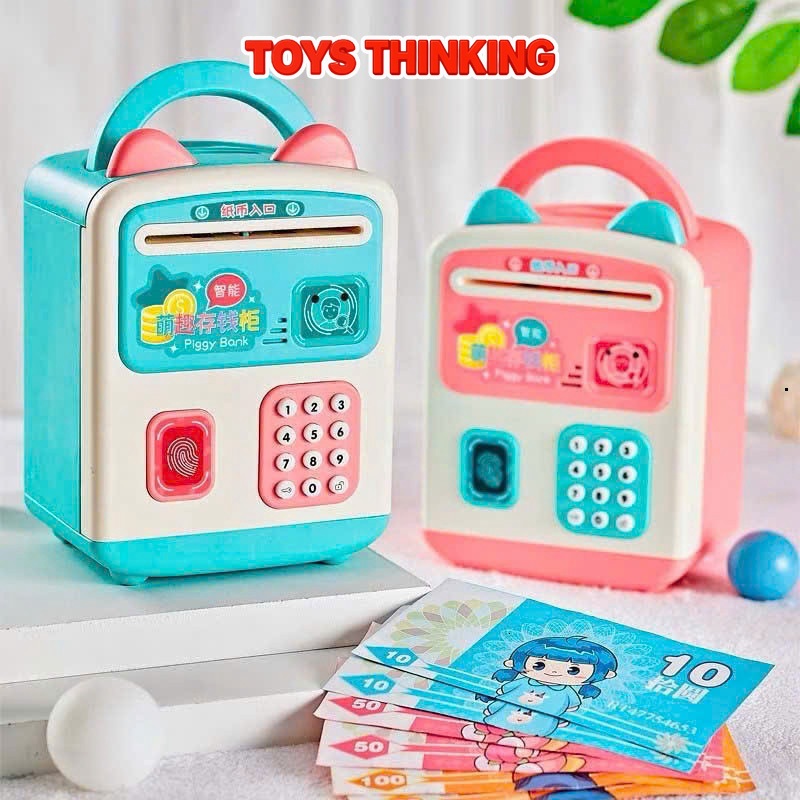 Đồ Chơi Két sắt mini thông minh ToysThinking có âm thanh vui vẻ dễ dàng sử dụng cho trẻ em