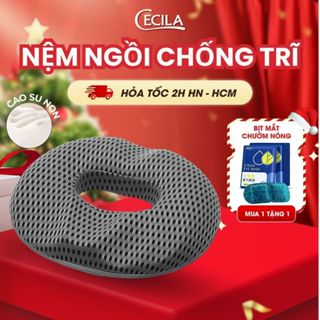  Gối lót ghế ngồi giảm ê mỏi mông chống trĩ giảm đau xương cụt cho dân văn phòng bà bầu CECILA 