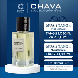  Nước Hoa Nam LUXURY ABRAHAM CHAVA Phong Cách Xịt Hương Gỗ Trầm Ấm Nam Tính Sang Trọng & Cuốn Hút 