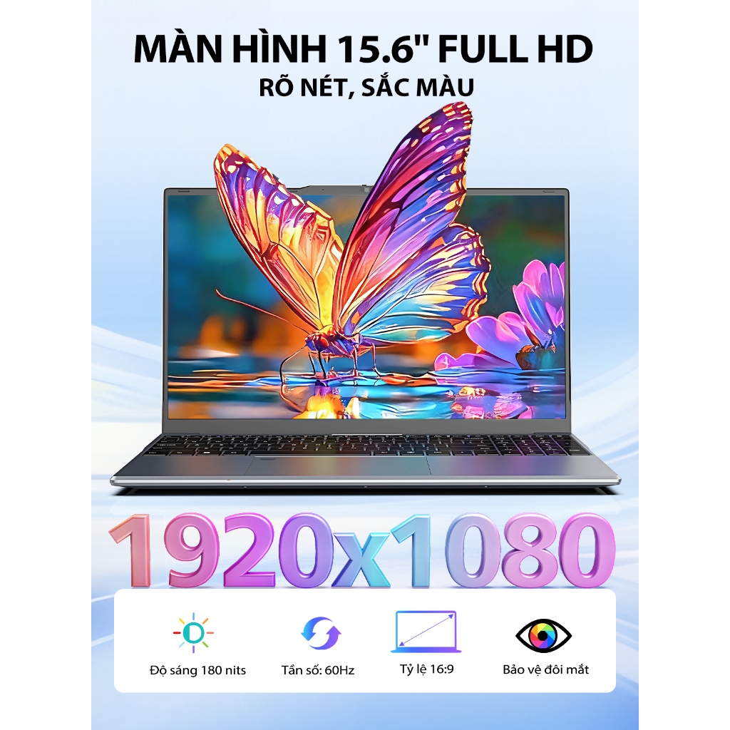 Laptop giá rẻ 15.6inch i5-8250U/ i7-8650U màn hình IPS RAM 16GB SSD 512GB Win 11 bản quyền - AOC bảo hành 2 năm | BigBuy360 - bigbuy360.vn