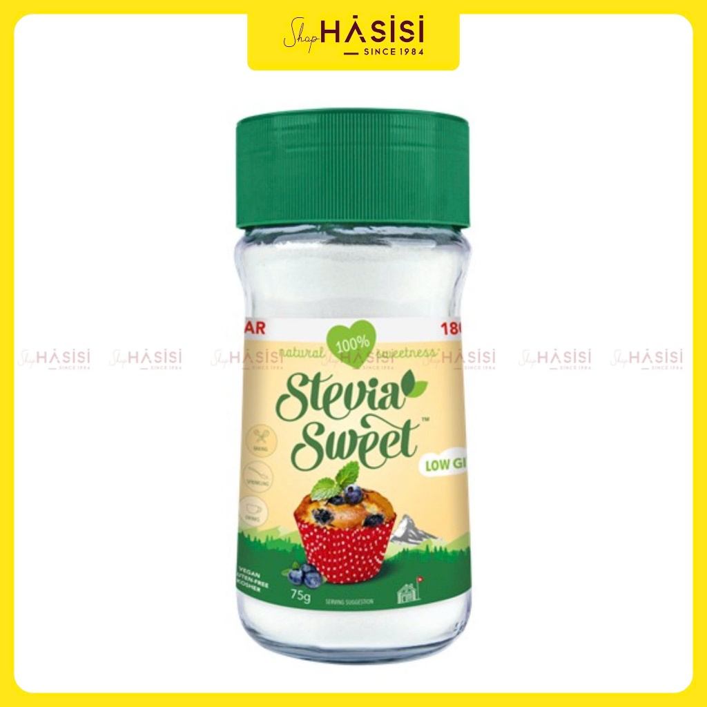 Đường Ăn Kiêng Cỏ Ngọt Pháp HERMESETAS - Stevia Sweet 75g