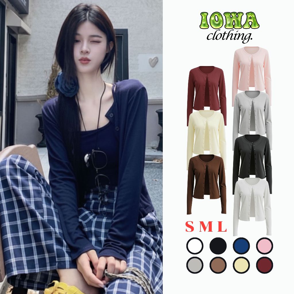 (XẢ HÀNG) Áo CARDIGAN DÁNG DÀI 8 CÚC Ôm Body Thun Borip Lụa BM106, Áo Khoác Choàng Nữ Mềm Mịn Chiết 