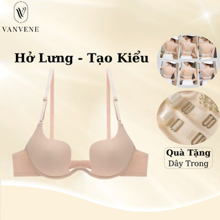  Áo lót NÂNG NGỰC Vanvene AL403 áo ngực khoét sâu chữ U chuyên dụng mặc váy áo hở lưng gợi cảm 
