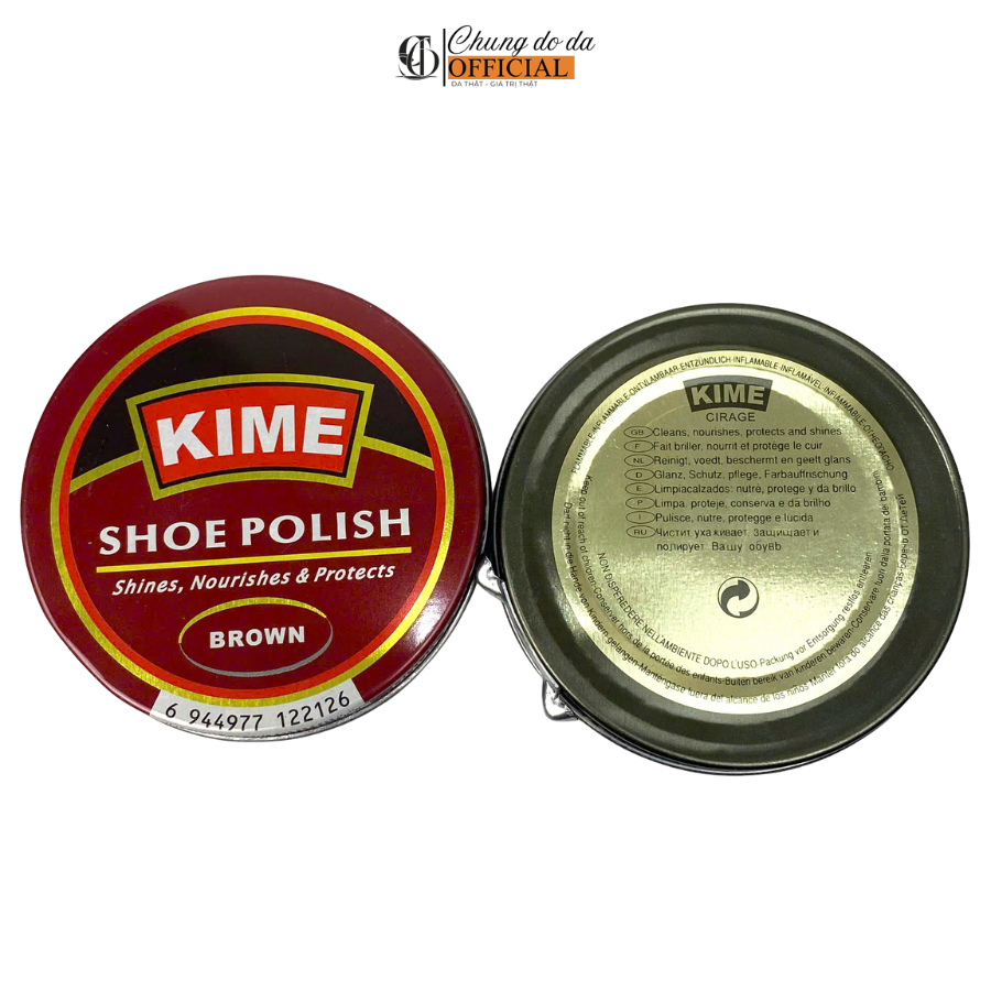 Xi Đánh Giày Chính Hãng Kime Chuyên Dùng Cho Giày Da Nam Hàng Chuẩn Qc Làm Bóng Giày Da Như Mới