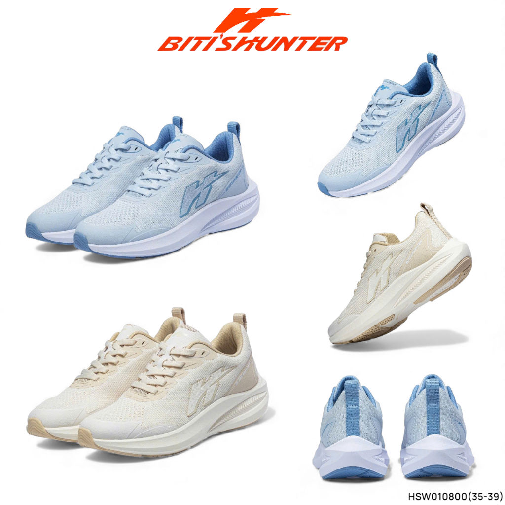 BITI'S HUNTER | Giày thể thao nữ cao cấp size 35-39 Sneaker cổ thấp buộc dây Hunter Core HSW010800