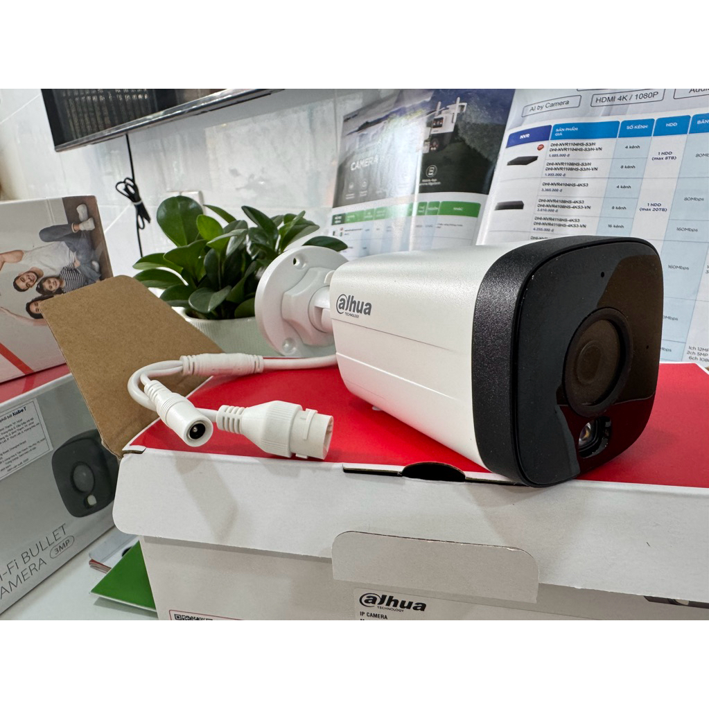 Camera IP Wifi 5MP DAHUA DH-IPC-HFW1539DTK1-SW-PV