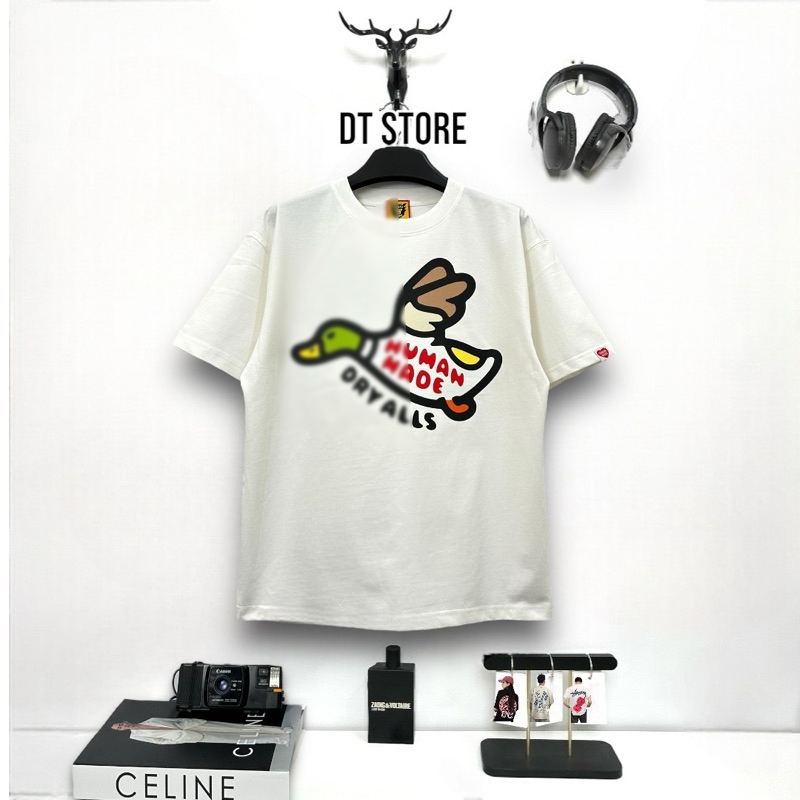 Áo Thun Human Made Duck Graphic Cotton Cao Cấp Form Rộng Unisex - DT Store