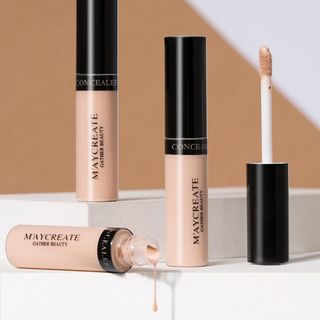 Kem Nền Maycreate Che Khuyết Điểm Mịn Màng Tự Nhiên 5ML, Che Khuyết Điểm Phủ Mụn Thâm Quần Mắt