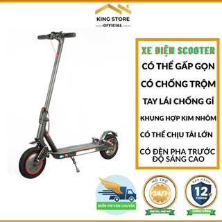  Xe điện Scooter cỡ lớn chịu tải đến 200kg Scooter điện người lớn tốc độ lên đến 38km h điều chỉnh 