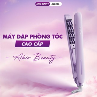  Máy dập phồng chân tóc AKIO Beauty dập xù 4 mức nhiệt phủ x2 ceramic không gây hư tổn tóc 