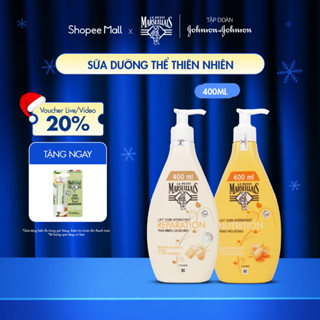  Kem Dưỡng Body Lotion 24h Le Petit Marseillais Sữa Cấp Ẩm Hữu Cơ Thiên Nhiên Nhiều Mùi Hương 400ml 