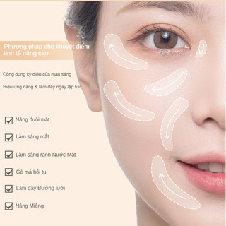Kem Nền Maycreate Che Khuyết Điểm Mịn Màng Tự Nhiên 5ML, Che Khuyết Điểm Phủ Mụn Thâm Quần Mắt