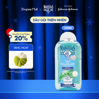  Dầu Gội Thiên Nhiên 2in1 97% Sạch Gàu Le Petit Marseillais Chiết Xuất Bạc Hà Hữu Cơ 250ml 4042 