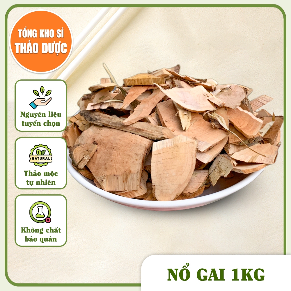 Cây nổ gai 1kg, cây bỏng nổ gai khô, thái lát, thơm, sạch - Tổng Kho Sỉ Thảo Dược