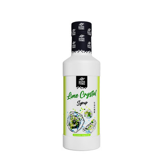 Siro Chanh Xanh (1000g/chai) - Lime Crystal Syrup - Baristhing - Làm Thạch Rau Câu Trà Sữa Trái Cây
