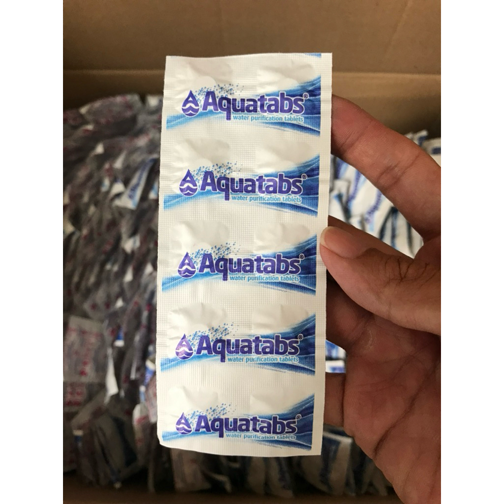Viên lọc nước Aquatabs - 167mg (Hsd 2029)