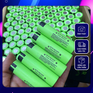 Pin 18650 Panasonic dung lượng 3600mAh - 3.7V xả 20A  Tặng thêm cell cùng loại  Tháo khối 