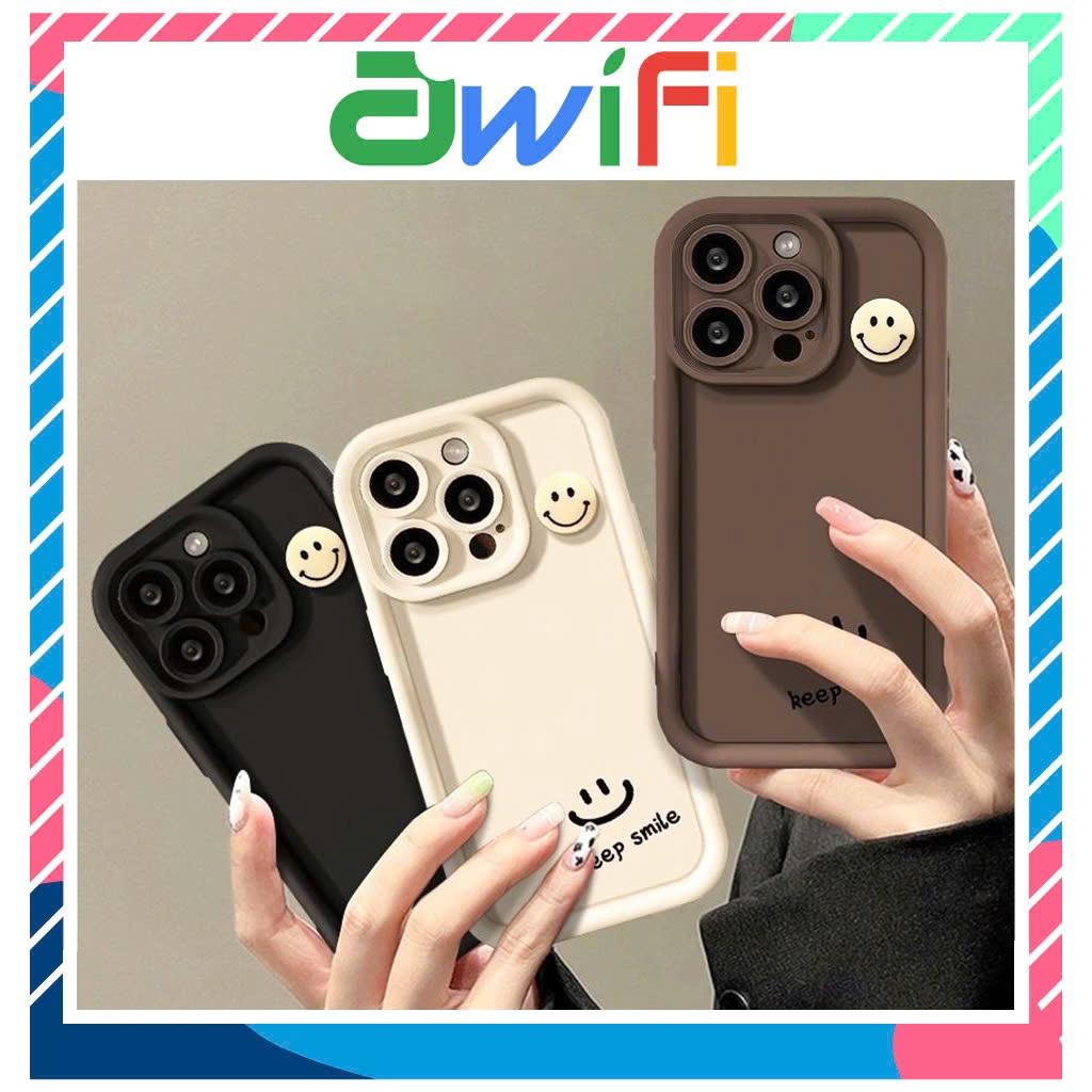 Ốp lưng iphone camera viền cao cười 6/6s/6plus/7/8/plus/x/xs/11/12/13/14/15/pro/max/plus/promax - Aw