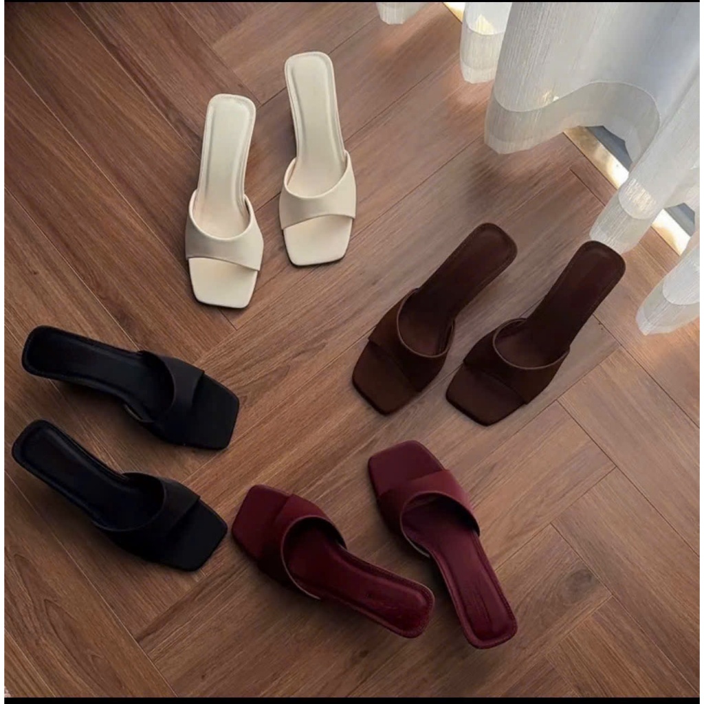 GUỐC NỮ QUAI CONG ĐẾ XUỒNG CAO 5CM E80 FULBOX