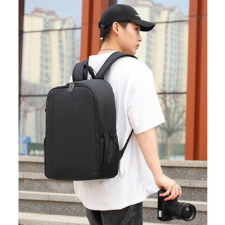 Balo đựng máy ảnh mini full photto D6- Ngăn đựng laptop 13inch