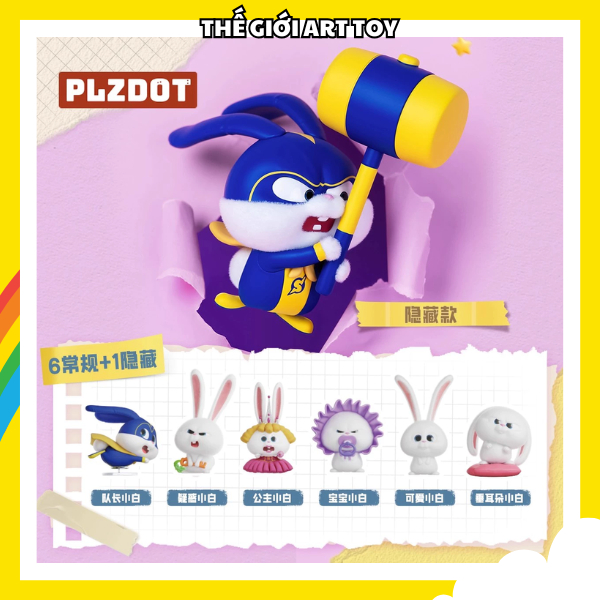 (Order) Mô Hình The Secret Life of Pets Snowball’s Life Chính Hãng PLZDOT - Tùy Chọn Mẫu