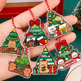  COMBO 3 Móc khoá nhựa mica noel giáng sinh phụ kiện trang trí 🌸 