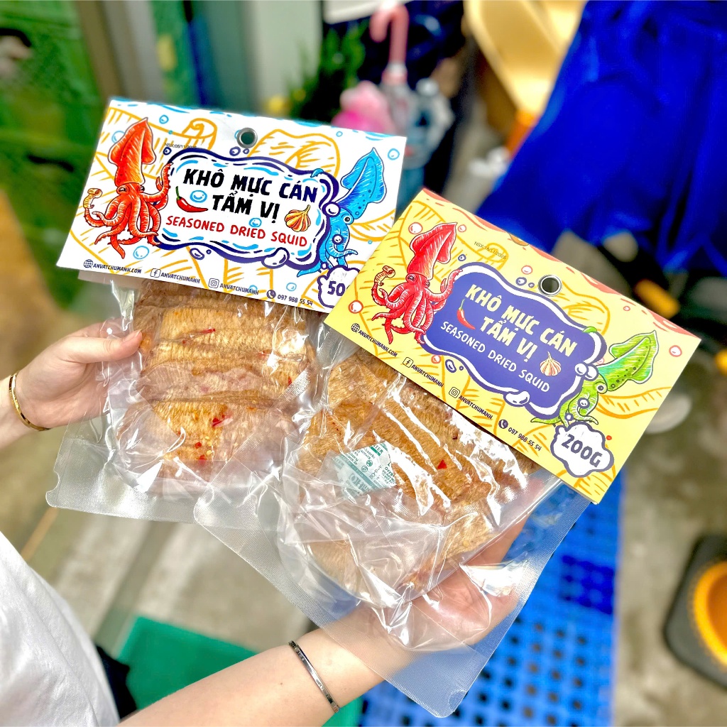 Khô Mực Tẩm