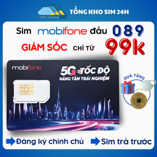  Sim Mobifone Giá Rẻ chỉ 99k đầu 08 sim trả trước nghe gọi dễ nhớ số lượng có hạn  ĐKCC để dùng sim  