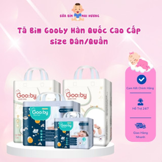  Tã Bỉm Gooby Hàn Quốc Cao Cấp size dán quần NB S M L XL XXL...SỮA BỈM MAI HƯƠNG 