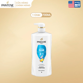  Dầu Gội Và Xả 2in1 PANTENE Pro-V Mỹ Sạch Sâu - Chai 700ML 