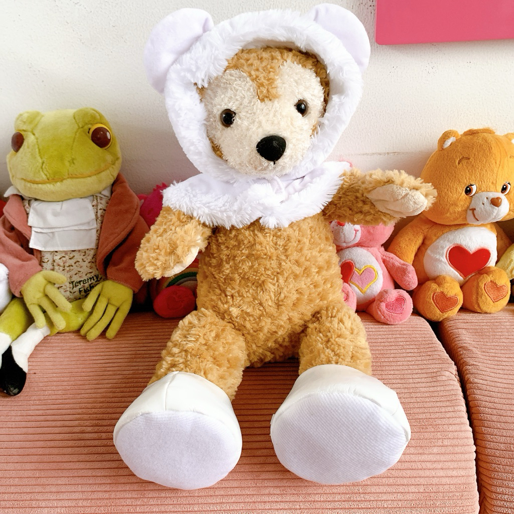 phụ kiện nón giày gấu bông Duffy chính hãng Disney