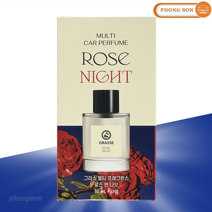 Nước hoa Grasse Rose Night mùi thơm hoa hồng