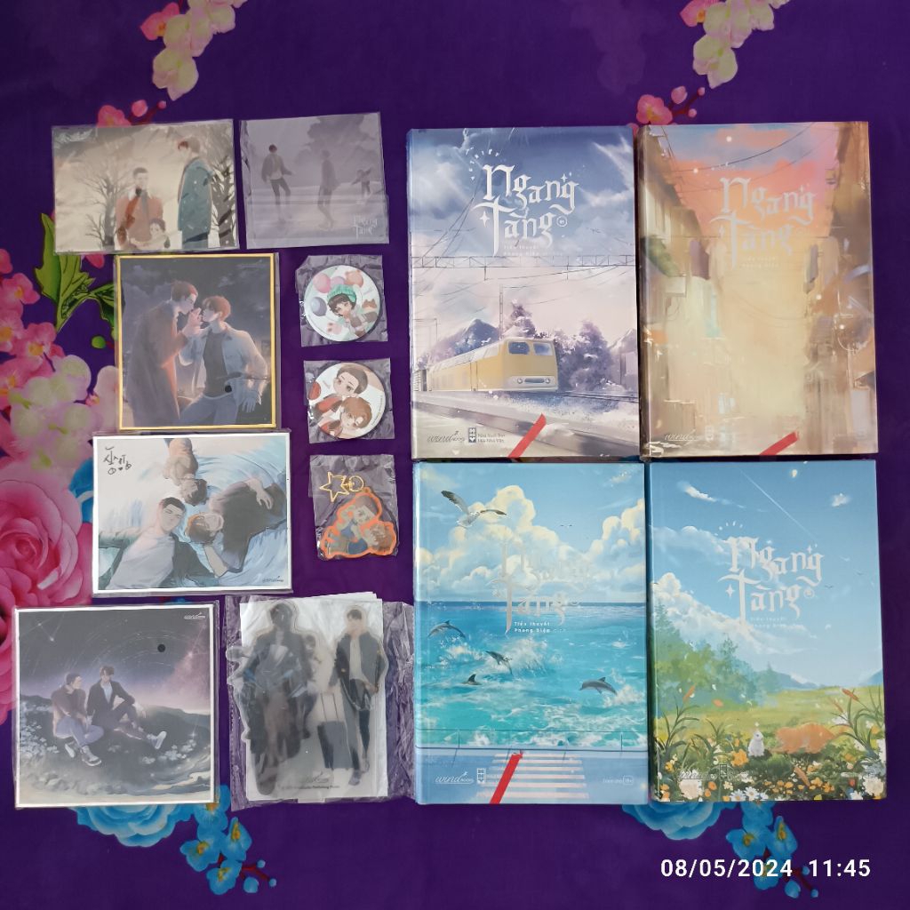 stande limited + bản đặt biệt ngang tàng full 1,2,3,4 full phụ kiện