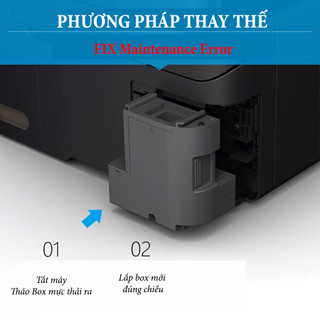 Chip và box Maintenance T04D1 – Reset Epson L6160, L6170, L6190, L6270, M2140 ... – Hết Lỗi Maintenance Error