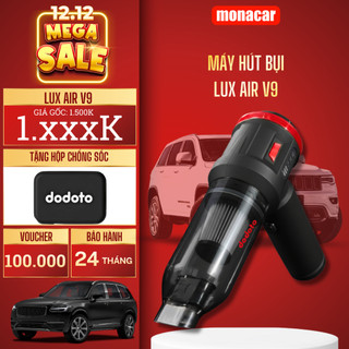  Máy Hút Bụi Ô Tô Dodoto Máy Hút Bụi Cầm Tay  Lux Air V9 Động Cơ Phản Lực Lực Hút 25000Pa Bảo Hành 24 Tháng 
