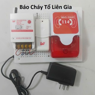  Chuông báo cháy liên gia không dây 