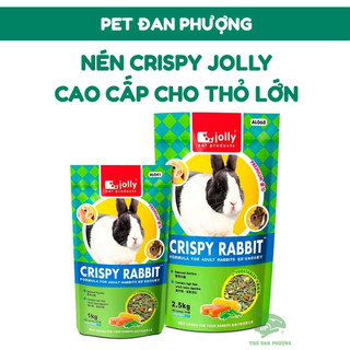 Jolly - Hạt nén Crispy cao cấp dành cho thỏ trên 6 tháng - Thỏ Đan Phượng