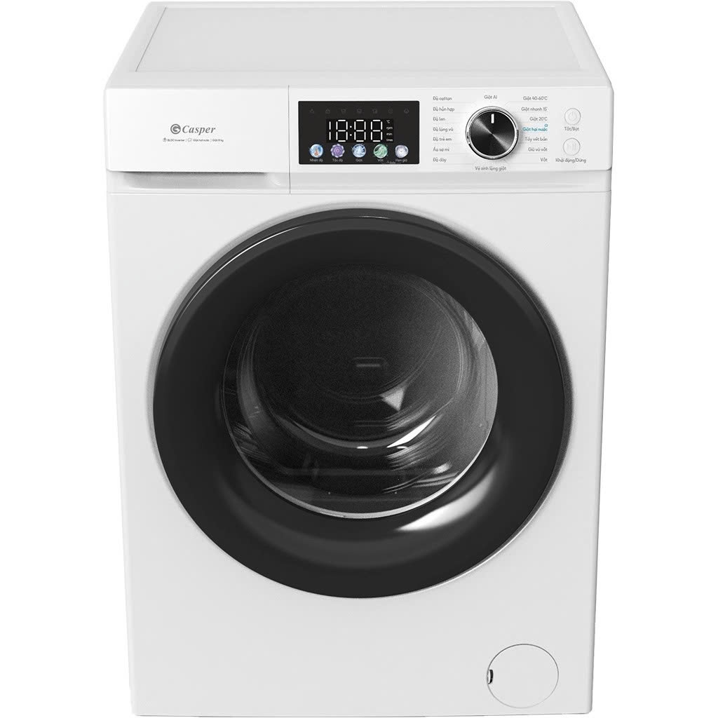 WF-D8VWR1 - Máy giặt Casper ProWash Inverter 8 kg WF-D8VWR1 - Hàng chính hãng