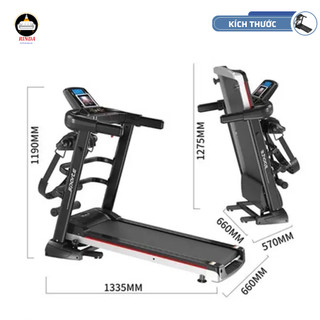  MÁY CHẠY BỘ ĐIỆN ĐA NĂNG A7S SPORT KÈM ĐAI MASSAGE gập bung rung bung. 