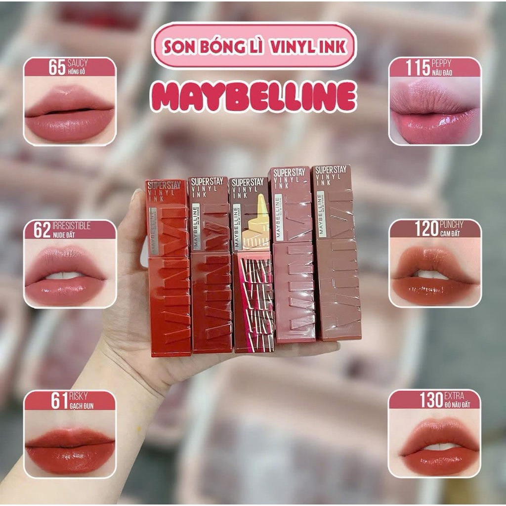 [AUTH 100%] SON KEM MBL SUPERSTAY VINYL INK