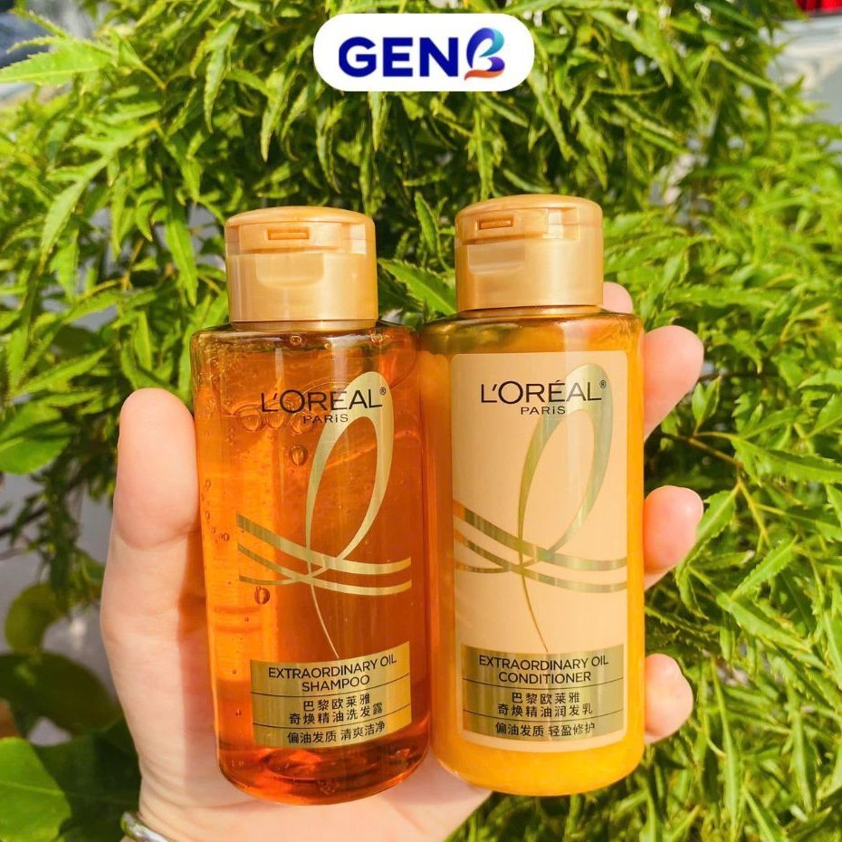 Bộ Gội Xã Loreal CHÍNH HÃNG 80ml/100ml- Dầu Gội L'Oreal Suôn Mượt, Ngăn Ngừa Rụng Tóc, Phục Hồi-GenB