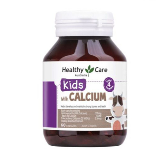 Date 08.2026 Viên uống Canxi sữa Healthy Care Milk Calcium 60 viên