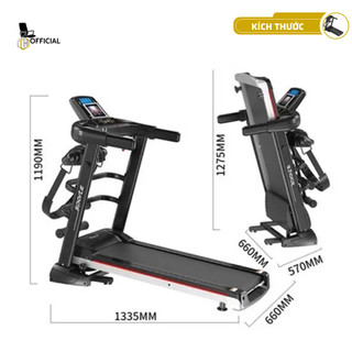  MÁY CHẠY BỘ ĐIỆN ĐA NĂNG A7S SPORT KÈM ĐAI MASSAGE rung bụng. gập bụng 