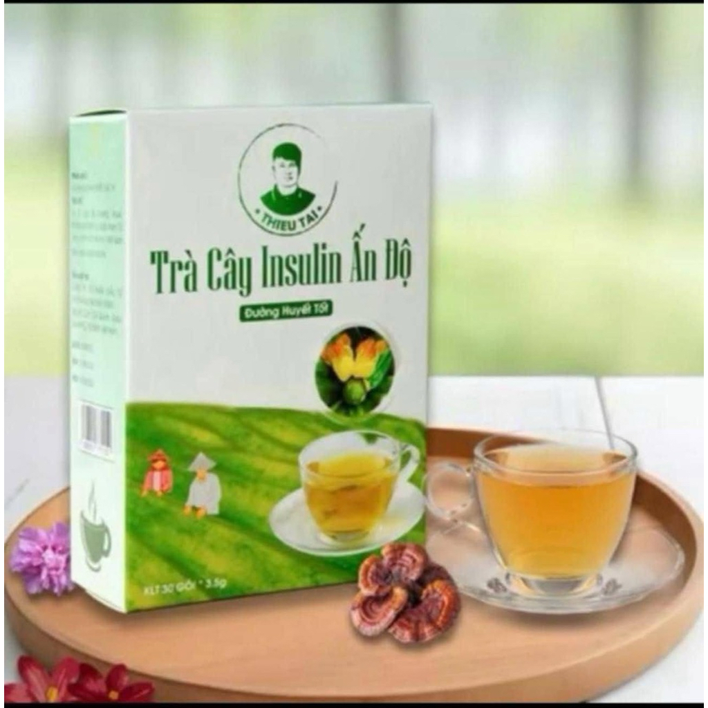 Trà Cây Insulin Ấn Độ ( tốt cho người tiểu đường 30 gói/túi)