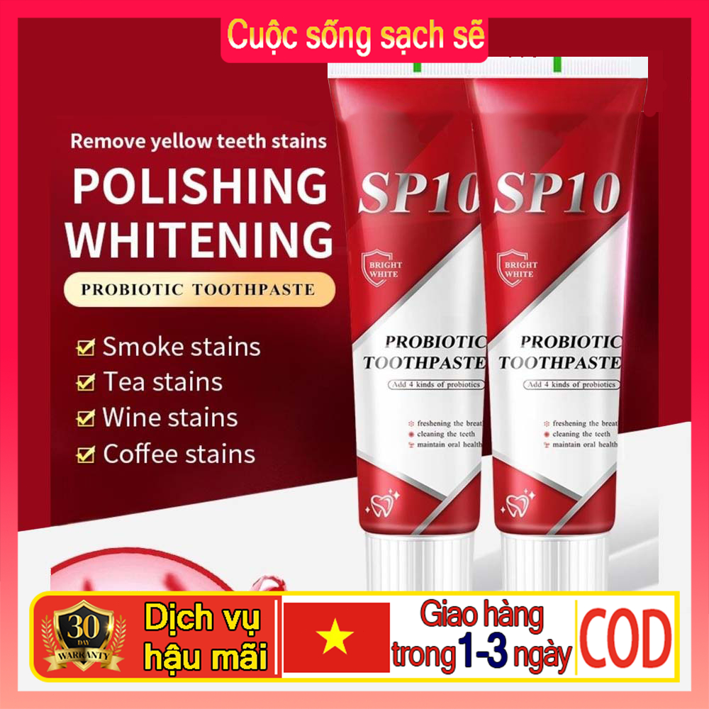 Kem Đánh Răng Công Nghệ Probiotic - Đánh Bay Vết Ố, Làm Trắng Sáng Răng và Thơm Miệng 120g