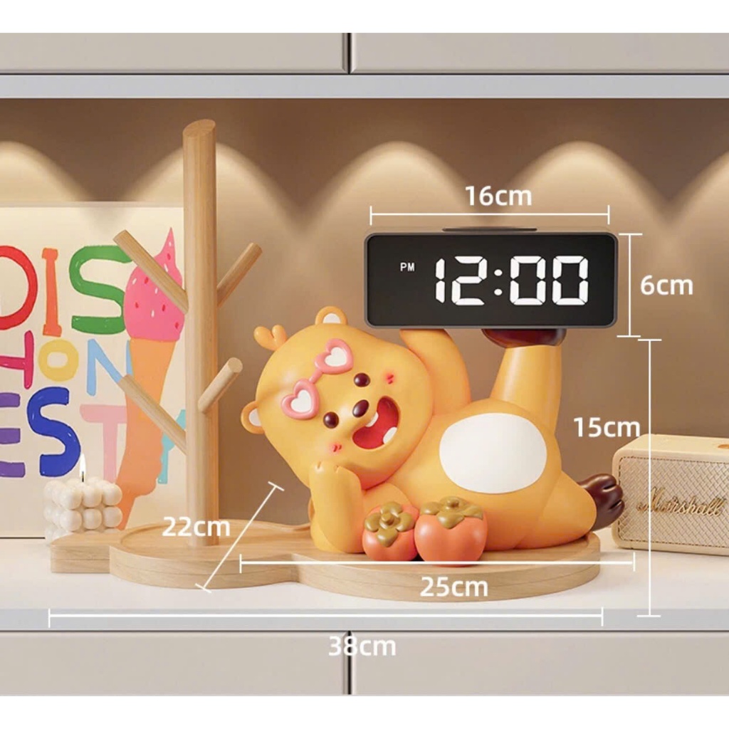 Kệ Đựng Chìa Khóa / Đồ Dùng Hình Gấu Loopy Xinh Xắn Chất Lượng Cao Trang Trí Nhà Cửa-odr