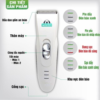 Tông đơ cắt tỉa lông chó mèo Codos CP-6800