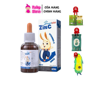  Kẽm Smartbibi ZinC chai 30ml giúp cải thiện biếng ăn và tăng đề kháng cho bé 