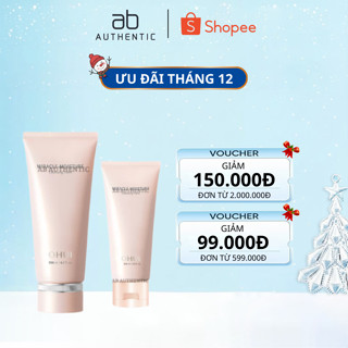  Sữa rửa mặt dưỡng ẩm Ohui hồng Miracle Moisture Cleansing Foam 200ml- AB Authentic 